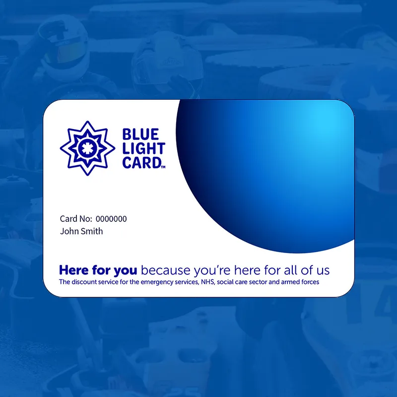 15% Off for Blue Light Card Holders!